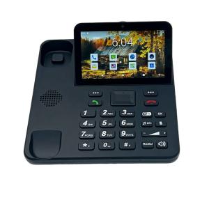 China 5V 1.5A Android 4G Volte Fixed Wireless Landline Phone Touch Screen Video Call factory