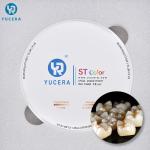 Super Translucency Self Colored Dental Zirconia Blocks For Crown