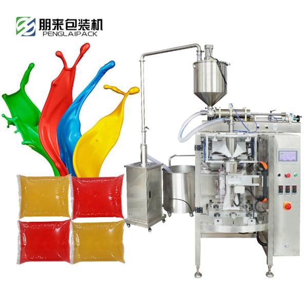 China Paste Full Automatic Liquid Packaging Machine with Precision Weighing factory