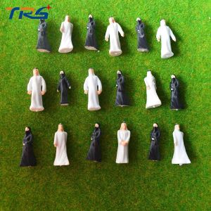 China 1:50 scale ABS plastic Arab figure 3.6cm for architectural model making train layout on sale
