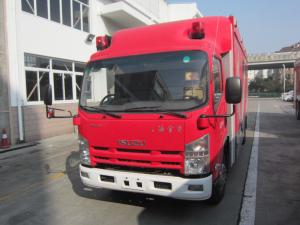 China Imported Motorized Fire fighting Truck ISUZU Gas Supply ISO9001 Certificated factory