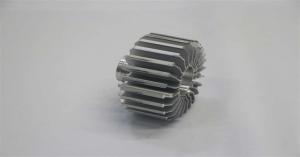 China Customized Flexible Aluminum Heat Sink , Round Extruded Aluminum Heatsink factory