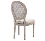 Solid Wooden Banquet Chair for Kitchen and Dining Room Furniture Louis Design