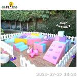 Soft Play Climbers Equipment Outdoor Kids Amusement Blue Ball Pit Indoor
