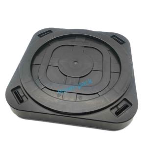 China Clear Conductive PP 12 Inch Wafer Frame Box For Industrial ESD Solutions factory