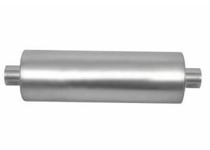 China Performance Exhaust 2.50 Inch Center / Center Round Race Muffler factory