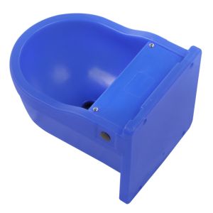 China Blue PP Plastic Livestock Water Bowl for Cattle Sheep - Durable and Suitable for Cow Use factory