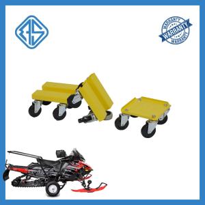 China Anti-Slip Coating Heavy Duty Snowmobile Flat Dollies PVC Wheel 1500 Pounds factory