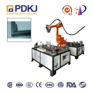 China 6 Axis LBW Industrial Welding Robots Workstation factory