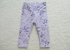 China OEM 180gsm 3mo. Baby Girl Leggings Pants Newborn Baby Leggings factory