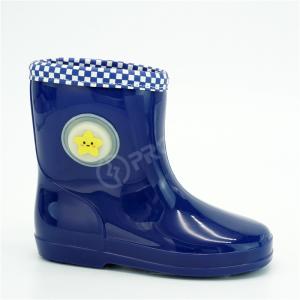 China Oilproof Kids Light Up Rain Boots factory