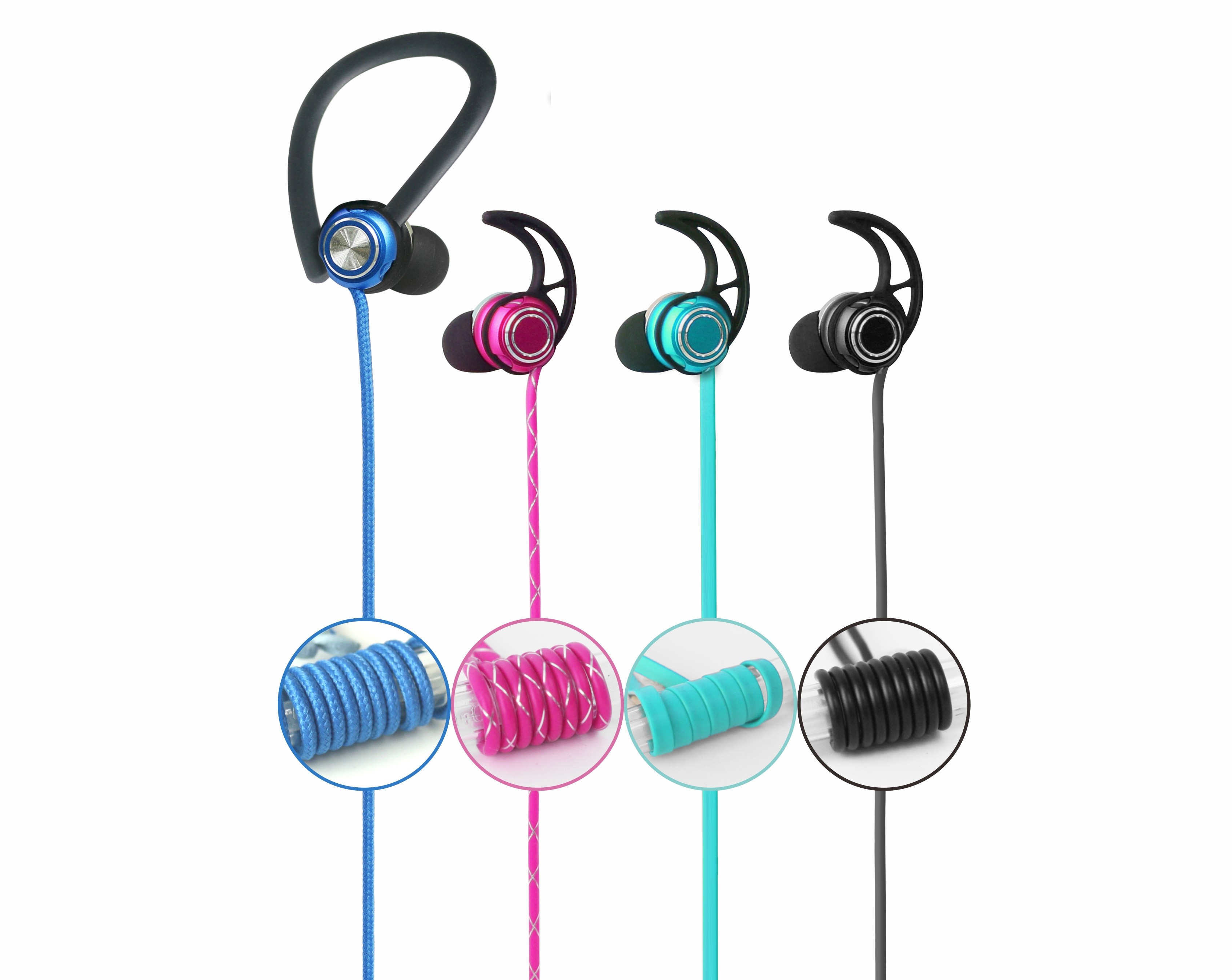 OEM 16ohm 3hrs Sports Neckband Stereo Earphone