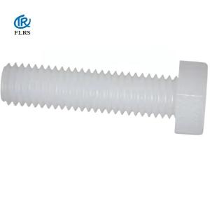 China Full Thread PVDF Hex. Head Bolt / M2-M20 Corrosion Resistant Screws on sale