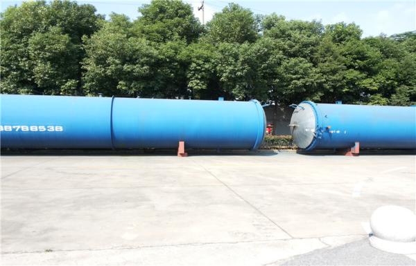 Aerated Concrete Block AAC Autoclave Steam Equipment For Chemical Industrial