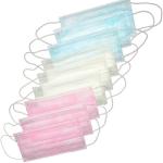 Medical Adult Disposable Protective Face Mask 3 Ply Breathable With Ear Loops