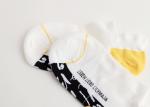 Four Seasons Wear Resistant Ankle Socks Anti Skid white Color