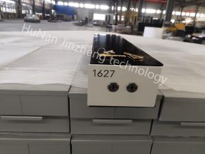 China Aluminum Alloy Bank Safe Deposit Box 10mm With Paint Colors Door Plate factory