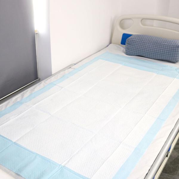 China Incontinence Sanitary 76x90cm Disposable Bed Pads For Elderly factory