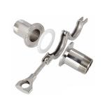 Short Type Stainless Steel Tri Clamp Fittings For Food Industries