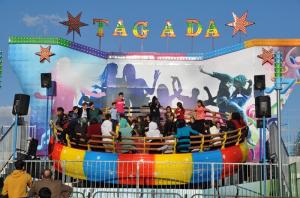 China 16/24/40 Seats Tagada El Salvador With Control Switch And Transducer factory