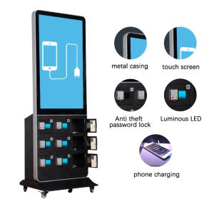 43/49/55 Inch Vertical Charging Advertising Display - High-Definition Digital