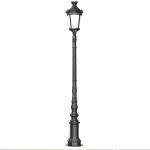 Waterproof Modern Poles Led Garden Light for European Antique Garden Decoration