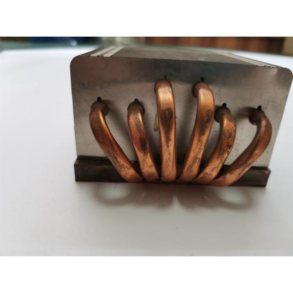 China Extruded Aluminum Heat Sink , Crown Frame T6 Processor Heatsink factory
