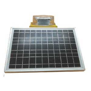 China VRLA Solar Aviation Obstruction Light 40FPM White GPS Synchronization factory
