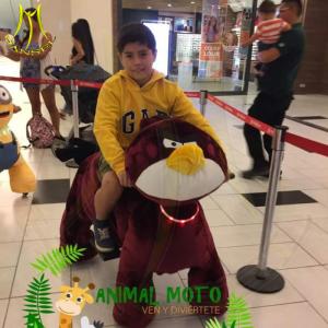 China Hansel amusement park stuffed battery animal kids electric rides on animal factory