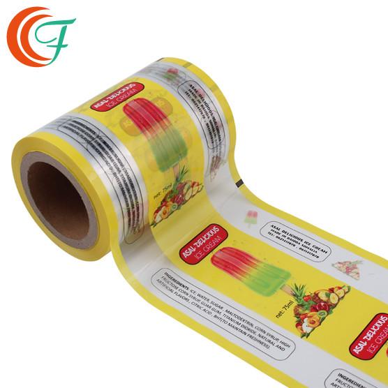 Color Printed Frozen Food Packaging Film 50-60mic BOPP Lamination Film For Ice