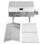 Portable Outdoor Gas Grill for Pizza BBQ Stainless Steel Countertops and