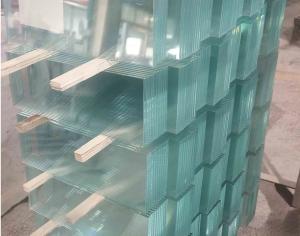 China 1 4 Clear Tempered Laminated Glass With Smooth Surface factory