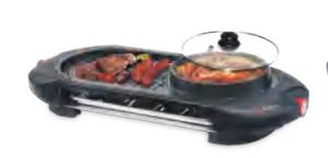 China 660mm Infrared Smokeless Grill , Two Temperature Controller BBQ Smokeless Grill factory