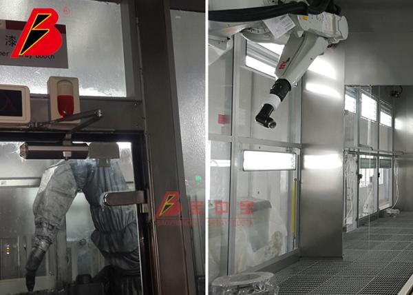 Robot Control Paint system Automatic Line Painting Equipment For Brand Cars