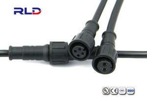 China IP67 2 Pin Waterproof Connector Plug Male And Female Waterproof Plug factory