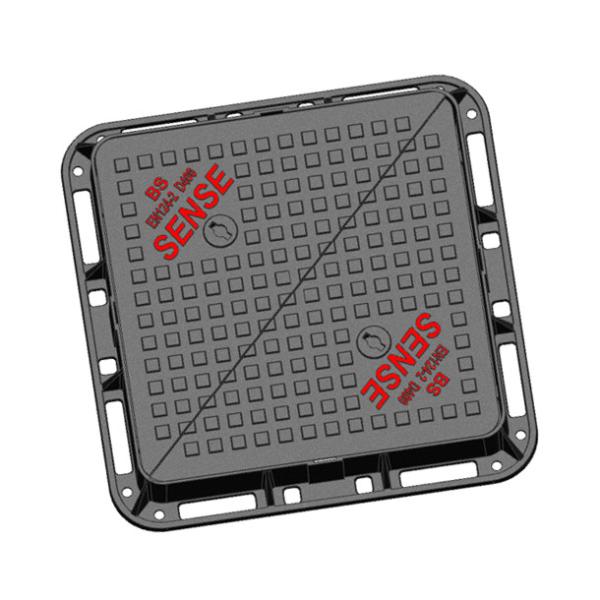 EN124 D400 Triangular Manhole Cover Double Triangle Solid Top AX6060DT Urban