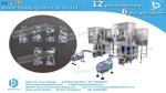 Furniture hardware fittings automatic counting packaging machine with 4 hoppers