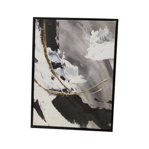 China Customized Abstract Colorful Oil Painting 3D Stereoscopic Texture Painting for Modern Living Room Decoration factory