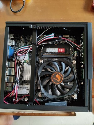 VESA Supported SPCC 193mm Height Thin CPU Cabinet