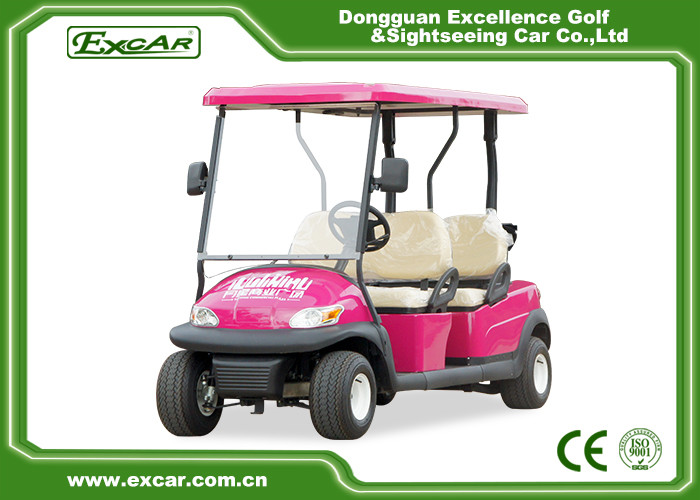 Four Wheels Electric Golf Cart 4 seater mini golf car