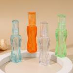 Colorful unique design small waist plastic lip glaze tube