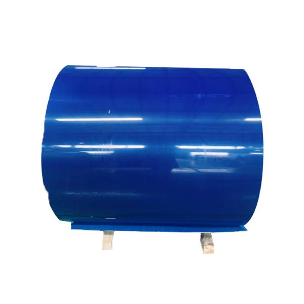 China Color Coated PVDF Aluminum Sheet Coil For Gutter Roofing factory