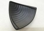 Imitation Porcelain Dinnerware Sets Black Color Triangle-Shape Length 20cm