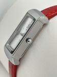 Fashion Leather Strap Quartz Watch Stylish White Dial Watches Custom Engraving