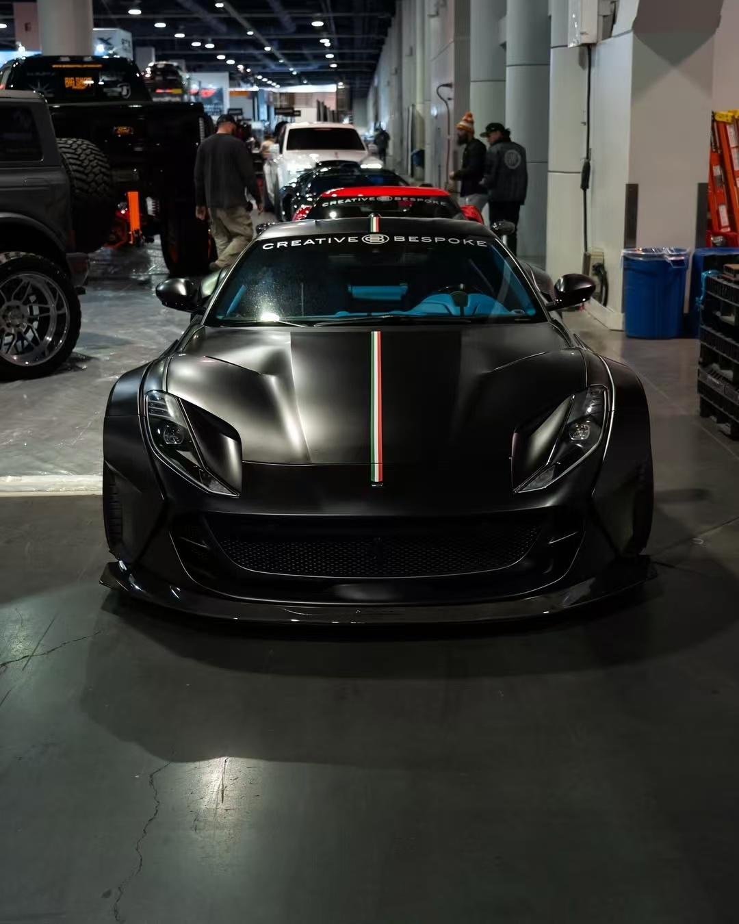 812 Ferrari Body Kit Carbon Fiber Widebody 812 ZE Style Carbon Fiber Arch