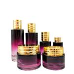 Shockproof Cosmetic Glass Bottles Hot Stamping Face Cream Glass Bottle