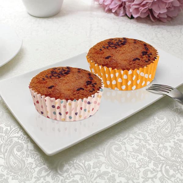China Greaseproof Paper Baking Cups Large Muffin Liners Cupcake Jumbo Muf 3.5 Inch factory