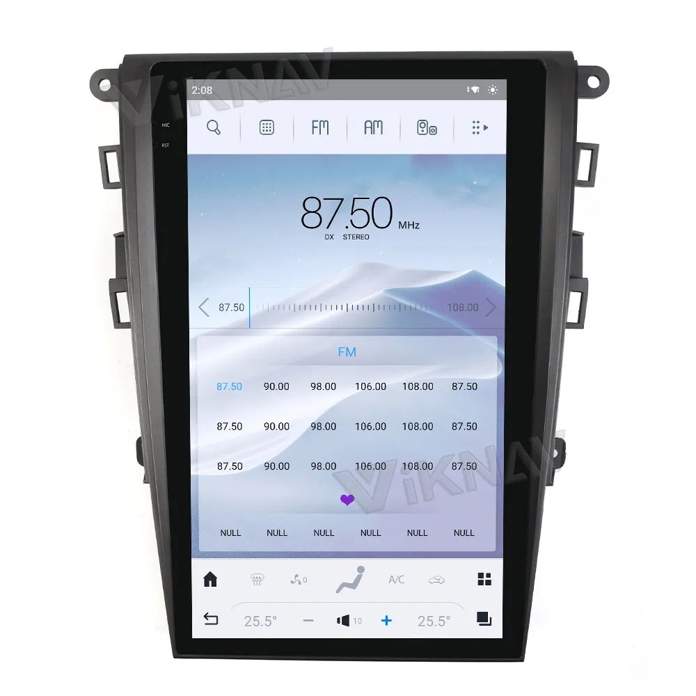 13.6 inch Touch Screen For 2013-2021 Ford Mondeo Android 11 Multimedia Player For Original Car SYINC3 GPS CarPlay