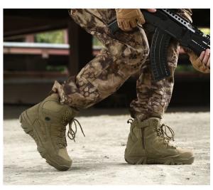 China Wholesale Factory Price Waterproof Shoes Hiking Climbing Combat Tactical Boots factory