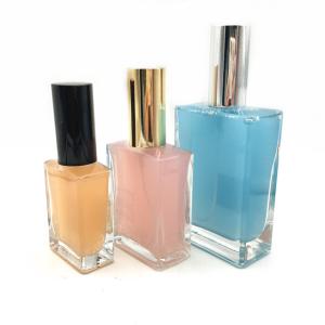 China Non Spill Empty Makeup Glass Dropper Bottles Round Shape For Body Oil factory